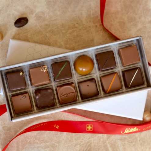 Boîte de chocolat Stettler