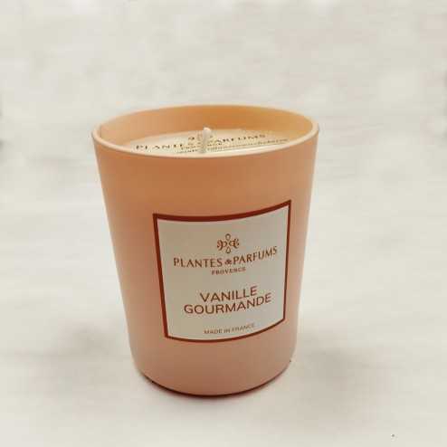 Gourmet vanilla candle