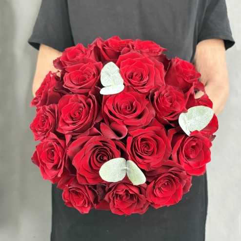 Bouquet de roses rouges