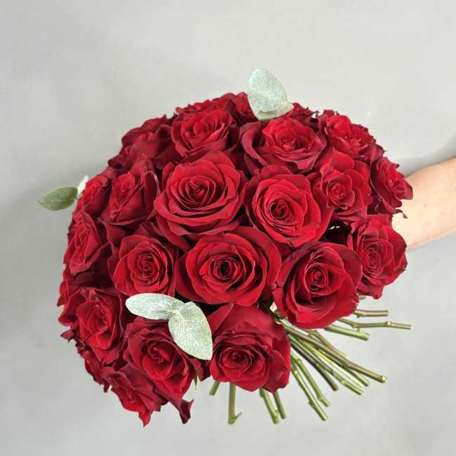 Bouquet de roses rouges