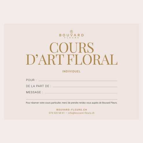Cours Art Floral Individuel