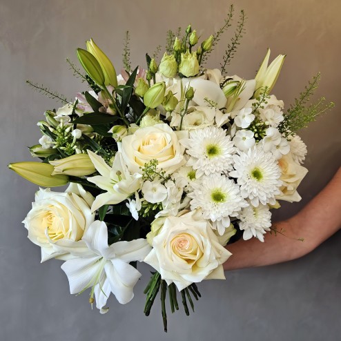 Bouquet de Deuil rond ― Nature