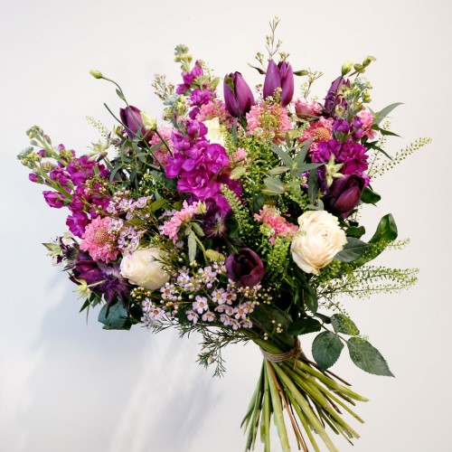 Le Violine - livraison bouquet lila violet mauve