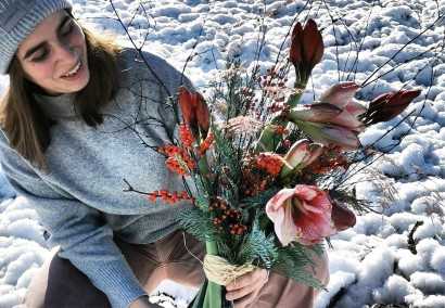 Flowers to offer for Christmas